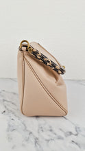 Load image into Gallery viewer, Coach 1941 Rider Bag 24 Snakeskin Leather Bag in Beige Sand Cream Smooth Leather - Coach 75501