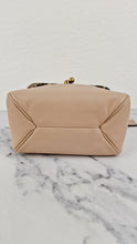 Load image into Gallery viewer, Coach 1941 Rider Bag 24 Snakeskin Leather Bag in Beige Sand Cream Smooth Leather - Coach 75501