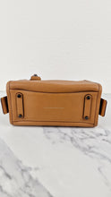 Load image into Gallery viewer, Coach 1941 Rogue 25 Light Saddle Brown Leather & Burgundy Suede Handbag - Coach 54536