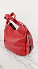 Load image into Gallery viewer, Coach 1941 Bandit Hobo 39 Bag in Washed Red Pebble Leather - 2 in 1 handbag - Coach 86760