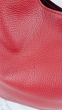 Load image into Gallery viewer, Coach 1941 Bandit Hobo 39 Bag in Washed Red Pebble Leather - 2 in 1 handbag - Coach 86760