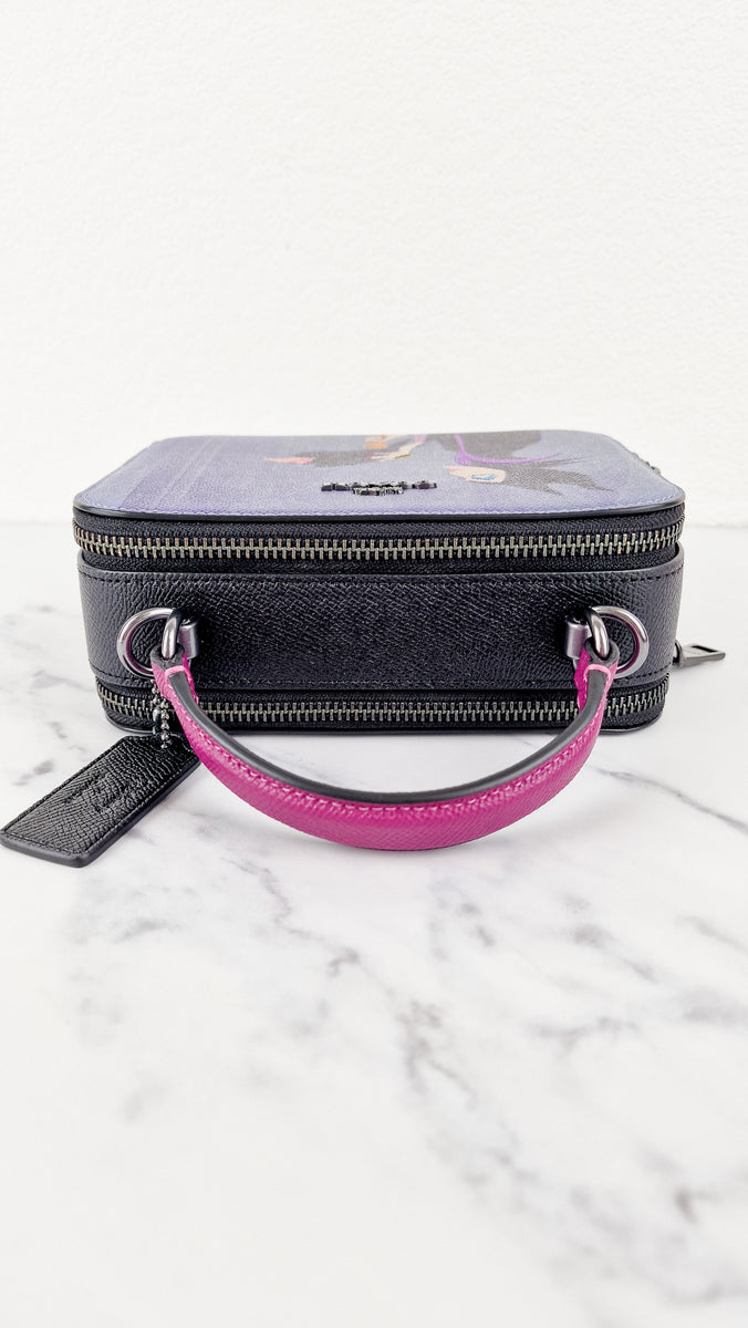 COACH®  Disney X Coach Box Crossbody With Maleficent Motif