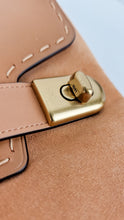 Load image into Gallery viewer, Coach 1941 Swagger Crossbody in Apricot Sand Orange Suede & Smooth Leather Melon - Clutch Shoulder Bag- Coach 25833