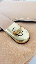Load image into Gallery viewer, Coach 1941 Swagger Crossbody in Apricot Sand Orange Suede & Smooth Leather Melon - Clutch Shoulder Bag- Coach 25833