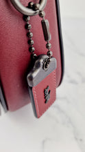 Load image into Gallery viewer, Coach 1941 Saddle 23 Bag in Burgundy Smooth Leather - Crossbody Shoulder Bag Red Brown - Coach 55036