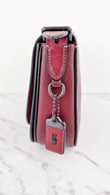 Load image into Gallery viewer, Coach 1941 Saddle 23 Bag in Burgundy Smooth Leather - Crossbody Shoulder Bag Red Brown - Coach 55036