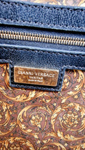 Load image into Gallery viewer, Versace Vanitas Altea Baroque Quilted Leather Black Handbag with Medusa Tassel