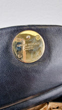 Load image into Gallery viewer, Versace Vanitas Altea Baroque Quilted Leather Black Handbag with Medusa Tassel