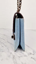 Load image into Gallery viewer, Coach 1941 Swagger Crossbody Chambray Blue Suede & Smooth Leather - Clutch Shoulder Bag Coach 25833