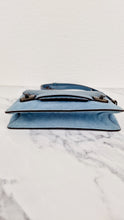 Load image into Gallery viewer, Coach 1941 Swagger Crossbody Chambray Blue Suede & Smooth Leather - Clutch Shoulder Bag Coach 25833
