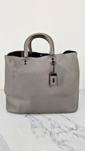 Load image into Gallery viewer, Coach 1941 Rogue Tote Bag Grey Smooth Leather Handbag Shoulder Bag - Coach 59136
