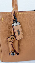 Load image into Gallery viewer, Coach 1941 Rogue 25 Light Saddle Brown Leather & Burgundy Suede Handbag - Coach 54536