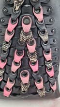 Load image into Gallery viewer, Coach 1941 Rogue Tote Bag With Links in Black & Pink With Snakeskin Handles