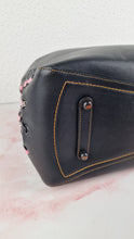 Load image into Gallery viewer, Coach 1941 Rogue Tote Bag With Links in Black & Pink With Snakeskin Handles