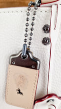 Load image into Gallery viewer, Coach 1941 Rogue 31 in Chalk White Pebble Leather with Border Rivets & Brass Hardware - Coach 30457