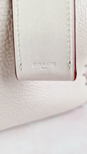 Load image into Gallery viewer, Coach 1941 Rogue 31 in Chalk White Pebble Leather with Border Rivets & Brass Hardware - Coach 30457