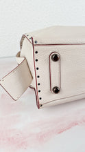 Load image into Gallery viewer, Coach 1941 Rogue 31 in Chalk White Pebble Leather with Border Rivets & Brass Hardware - Coach 30457