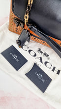 Load image into Gallery viewer, Coach 1941 Swagger With Quilting, Rivets & C Chain in Smooth Leather Mixed Metals - Coach 25491