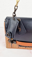Load image into Gallery viewer, Coach 1941 Swagger With Quilting, Rivets & C Chain in Smooth Leather Mixed Metals - Coach 25491