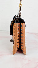 Load image into Gallery viewer, Coach 1941 Swagger With Quilting, Rivets & C Chain in Smooth Leather Mixed Metals - Coach 25491