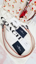 Load image into Gallery viewer, Coach 1941 Rogue 25 in Chalk White with Cherries Cherry Bag - Shoulder Bag Handbag in Smooth Leather - Coach 21636