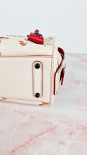 Load image into Gallery viewer, Coach 1941 Rogue 25 in Chalk White with Cherries Cherry Bag - Shoulder Bag Handbag in Smooth Leather - Coach 21636