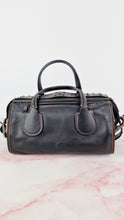 Load image into Gallery viewer, Coach 1941 Badlands Satchel Varsity Patch Bag 1 of 1 Customized Black Smooth Leather - Coach 56587