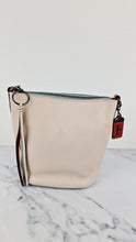 Load image into Gallery viewer, Coach Duffle 20 Colorblock Pebble Leather Bucket Bag Blue Chalk Crossbody Bag -  Coach 29260