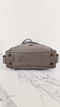 Load image into Gallery viewer, Coach Edie 31 Shoulder Bag in Grey Pebble Leather Handbag Coach 57125