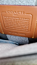 Load image into Gallery viewer, Coach 1941 Swagger Crossbody in Dark Blue Colorblock Smooth Leather Coach 25833