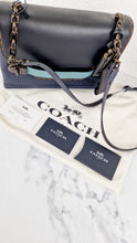 Load image into Gallery viewer, Coach 1941 Swagger Crossbody in Dark Blue Colorblock Smooth Leather Coach 25833