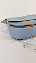 Load image into Gallery viewer, Coach 1941 Saddle 23 Bag in Cornflower Blue Smooth Leather Crossbody Shoulder Bag - Coach 55036
