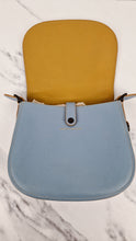 Load image into Gallery viewer, Coach 1941 Saddle 23 Bag in Cornflower Blue Smooth Leather Crossbody Shoulder Bag - Coach 55036