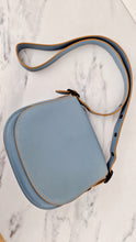 Load image into Gallery viewer, Coach 1941 Saddle 23 Bag in Cornflower Blue Smooth Leather Crossbody Shoulder Bag - Coach 55036
