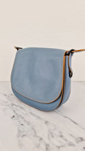 Load image into Gallery viewer, Coach 1941 Saddle 23 Bag in Cornflower Blue Smooth Leather Crossbody Shoulder Bag - Coach 55036