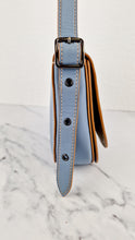 Load image into Gallery viewer, Coach 1941 Saddle 23 Bag in Cornflower Blue Smooth Leather - 75th Anniversary Limited Edition - Coach 37875