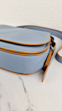 Load image into Gallery viewer, Coach 1941 Saddle 23 Bag in Cornflower Blue Smooth Leather - 75th Anniversary Limited Edition - Coach 37875