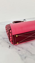 Load image into Gallery viewer, Coach 1941 Troupe Tote 16 in Confetti Pink with Weaving Upwoven sides Smooth Leather - Crossbody Mini Bag Handbag - Coach 619