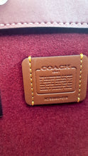 Load image into Gallery viewer, Coach 1941 Troupe Tote 16 in Confetti Pink with Weaving Upwoven sides Smooth Leather - Crossbody Mini Bag Handbag - Coach 619