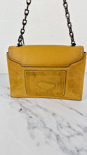Load image into Gallery viewer, Coach 1941 Swagger Crossbody in Flax Yellow Suede & Smooth Leather - Clutch Shoulder Bag- Coach 25833