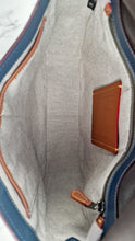 Load image into Gallery viewer, Coach 1941 Saddle 33 Large Dark Denim Blue Bag - Smooth Leather Crossbody Bag - Coach 11108