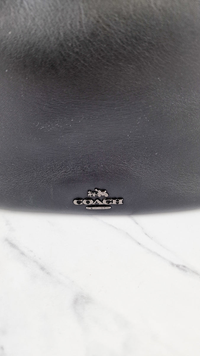 Coach Nomad Hobo hot Black Leather Bag