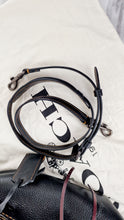 Load image into Gallery viewer, Coach 1941 Rogue Satchel with Embellished Handle - Black Leather Bag - Barrel Bag Coach 86918
