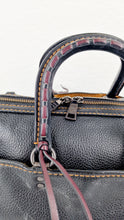 Load image into Gallery viewer, Coach 1941 Rogue Satchel with Embellished Handle - Black Leather Bag - Barrel Bag Coach 86918