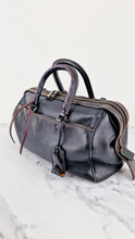 Load image into Gallery viewer, Coach 1941 Rogue Satchel with Embellished Handle - Black Leather Bag - Barrel Bag Coach 86918