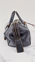 Load image into Gallery viewer, Coach 1941 Rogue Satchel with Embellished Handle - Black Leather Bag - Barrel Bag Coach 86918