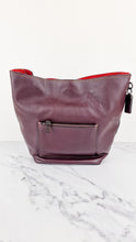 Load image into Gallery viewer, Coach 1941 Duffle Bag in Oxblood Brown Pebble Leather - Crossbody bag - Coach 58019