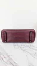 Load image into Gallery viewer, Coach Mason Carryall in Oxblood Smooth Leather with Snakeskin C Turnlock - Coach 38717
