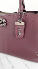 Load image into Gallery viewer, Coach Mason Carryall in Oxblood Smooth Leather with Snakeskin C Turnlock - Coach 38717