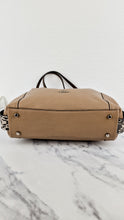 Load image into Gallery viewer, Coach Edie 31 in Stone Taupe with Snakeskin Colorblock Pebble Leather - Shoulder Bag Coach 57670